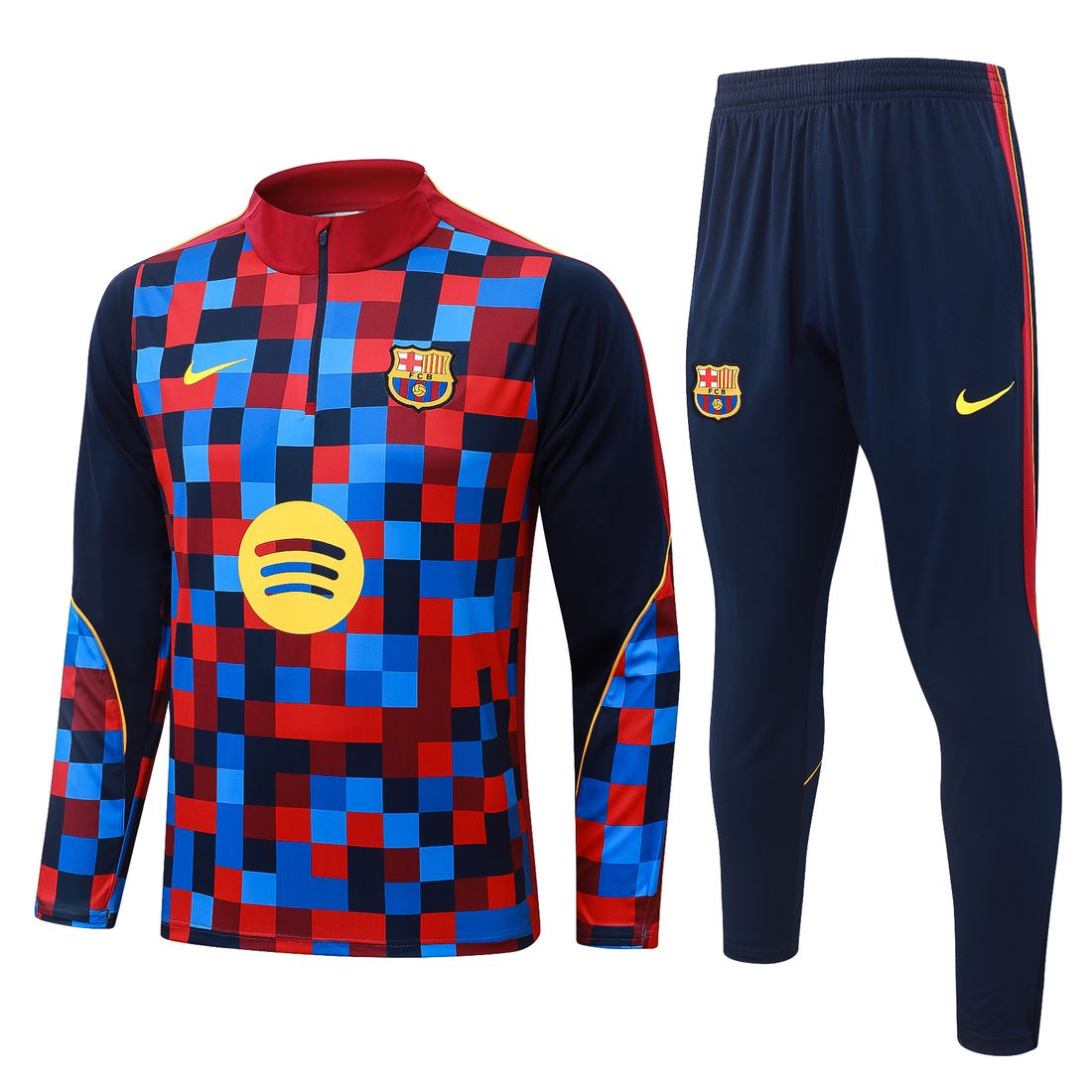 FC Barcelona · Chándal cuadros azulgrana