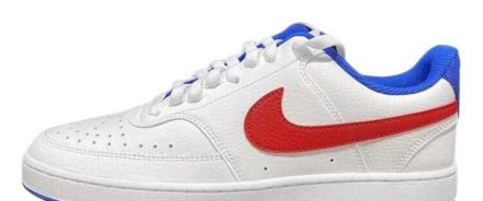 Nike Court Vision · blancas y rojas