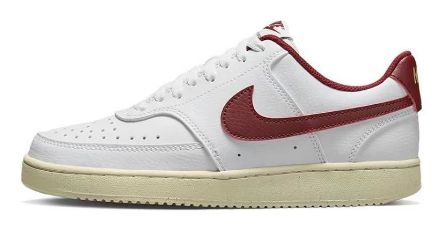 Nike Court Vision · blancas y granates