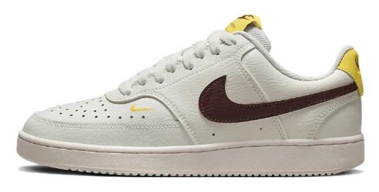 Nike Court Vision · blancas y marrón
