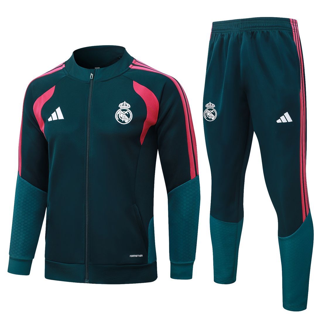Real Madrid · Chándal verde y rosa