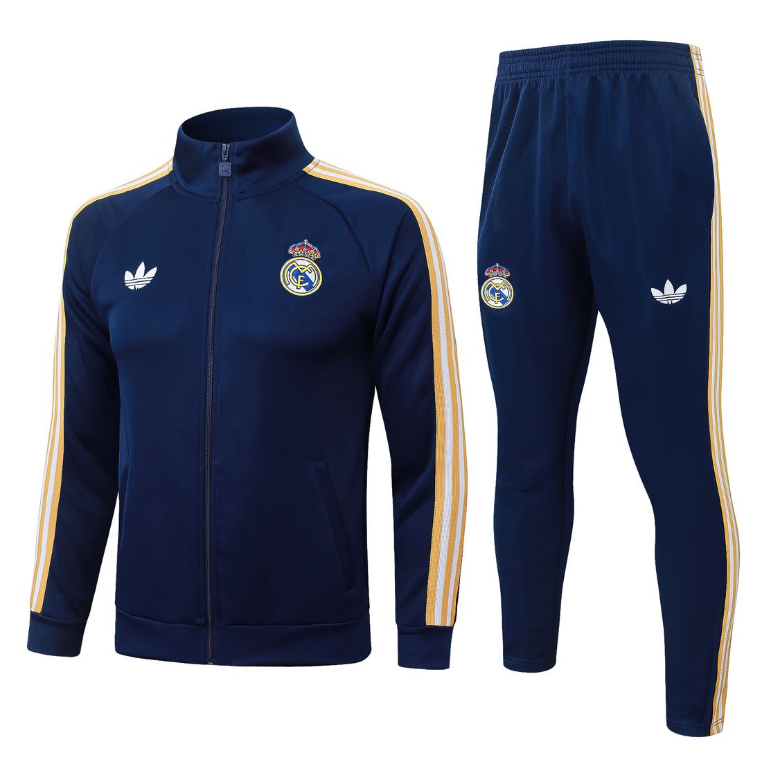 Real Madrid · Chándal azul marino clásico